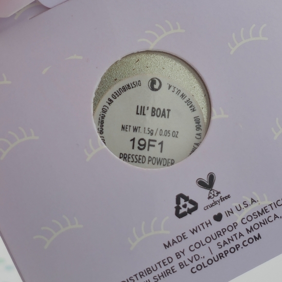Colourpop 'Lil Boat Pressed Powder Shadow - Picture 3 of 4